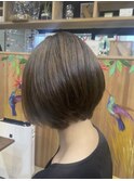 キレイめ大人ボブ