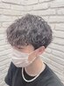 ★メンズ限定★カット+スパイラルパーマ+ナノバブル炭酸￥9,500