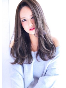 ルーヴル 西宮北口(Louvre) 【くすみブルー☆グレージュ】グレーベージュニュアンスカラー