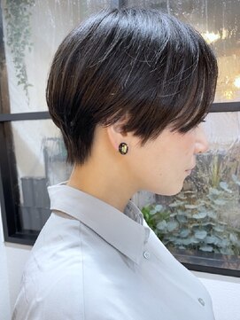 ニット 銀座(knit) 《knit銀座 佐野元気》黒髪20代30代40代ハンサムショート丸み