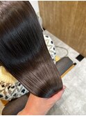 艶髪ミディアム【髪質改善縮毛矯正】
