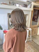 ケイト(kate)&nbsp;【kate 大宮】ミルクティーベージュ×大人風ゆる巻きヘア