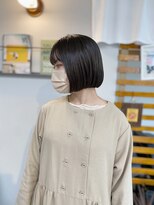 アンドチル 渋谷(AND CHILL)&nbsp;ミニボブ/髪質改善ボリュームダウンパーマ　渋谷