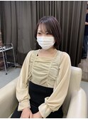 小顔ショートボブ