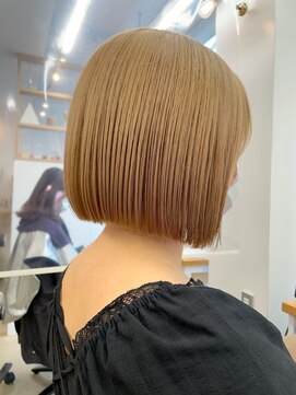 エニ 自由が丘(ENi) マチルダボブ/ピンクベージュ/インナーグレージュ[自由が丘駅]