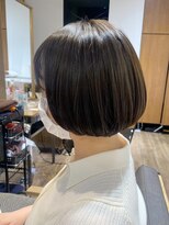 ヘアリゾート粋 新宿三丁目本店&nbsp;《前地 麻衣》スタイリング楽々まん丸ミニボブ