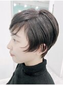 くびれレイヤーボブエモージュ愛されショート艶髪[池袋/美容室]