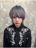 ショートウルフカット/韓国風ウルフヘア/顔周りレイヤーカット/
