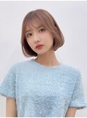 大人可愛い 20代30代40代 韓国風タッセルボブ