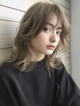 アルトリスト(Altruist Aging×HAIR&SPA) ☆イメチェンピンクベージュアンブレラカラー前髪クールショート