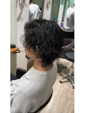 アソビ King Gnu 常田さん風ウルフパーマ