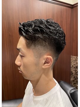 ヒロギンザ 新橋日比谷口店(HIRO GINZA) ツーブロック　パーマ