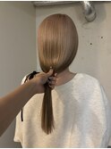 デザインカラーシャドウルーツカラー裾カラーレイヤーカット