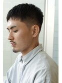 ナチュラルアイロンパーマ　カジュアルクロップ