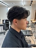 フェザーパーマ/メンズパーマ/ナチュラルパーマ/千葉駅/保立大翔