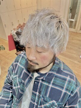 ハビット (habitt) メンズスタイル×ホワイト