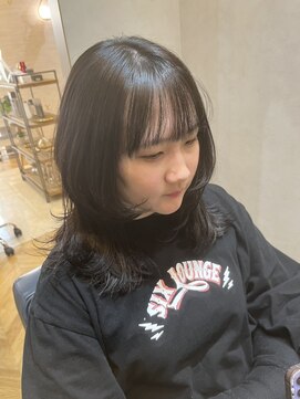 ナンバー 大分中央町店(N°) 【MIKOTO】@mikoto_newi　「髪質改善」小顔になれるウルフカット