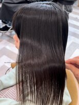 ロンドアベニール 北千住(Lond avenir)&nbsp;イメチェン外ハネボブ美髪ワイドバングレイヤー髪質改善縮毛矯正