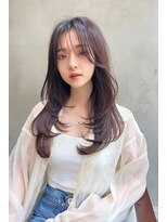 メーヴェ(Mowen) mowen 南堀江　レイヤーカット×チョコブラウン