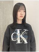 レイヤーカット顔まわり前髪フェイスレイヤー