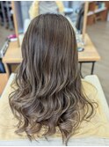 【Aries南富山/富山市】ハイライト・バレヤージュ・グレージュ