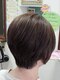 エム クゥール m.coeurの写真/夏に向けてミントシャンプーやヘッドスパで頭皮スッキリ！顔周りのカットで印象を変えて小顔魅せスタイルへ