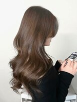 エル バイ アンキシム(elu by AHNKISM)&nbsp;【韓国ヘア】顔まわりレイヤーカットくびれミディアム心斎橋