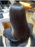 ツヤ髪ロング 20代 30代 髪質改善 ダメージレスカラー