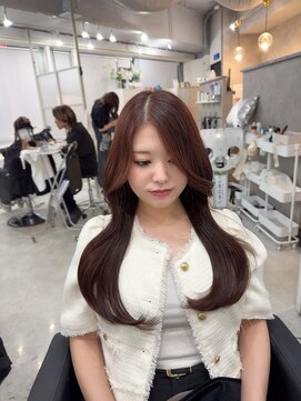 マーシュ 梅田(marshu) pink brown