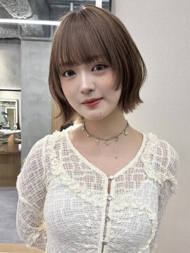 ロンドプロフィール 浦和(Lond profil) ブリーチなしカラー伸ばしかけヘア簡単スタイリング小顔ヘア