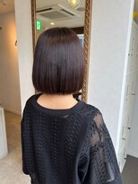 レターバイノベル(letter by novel)&nbsp;大人ショートボブ丸みショートカットマッシュショート前髪あり