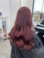 シールドヘアー 沖縄 新都心(C'LD Hair) ワインレッドカラー