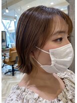 キュート Cute&nbsp;髪質改善カラー　インナーベージュ