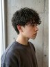 【U-24メンズ学割】カット＋パーマ＋3stepトリートメント￥9900