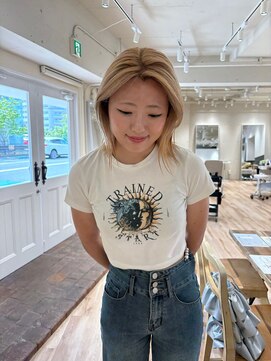 カナージュ(Canage) ハイライトカラーくびれヘア