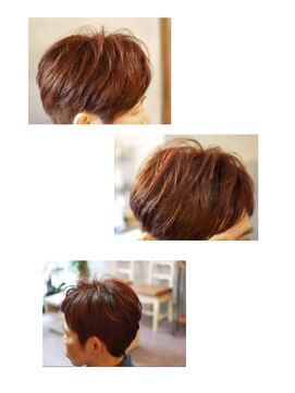 アトリエオアシス(atelier Oasis) ツーブロックショートボブ