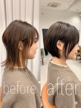 ロングからショートへのカットもお任せ！不安を期待に変える、マンツーマンの寄り添い型カウンセリング◎