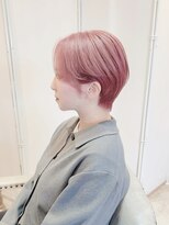 アンリー(Anree)&nbsp;◆ハンサムショート×ピンクベージュ