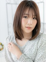 メルア バイ エイト つくば研究学園(Meluah by 8)&nbsp;研究学園/髪質改善/グレージュブラウン×ミディアムレイヤーc