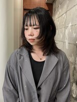 マイル 渋谷(mile)&nbsp;【SATSUKI】顔まわりレイヤーカット/ハッシュカット