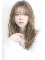 ラフヘアーアンドライフ 所沢東口店(LAF Hair&Life)&nbsp;透け感漂う優美なフェミニンロングスタイル