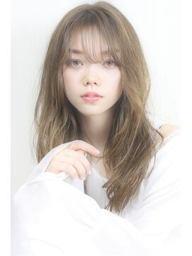ラフヘアーアンドライフ 所沢東口店(LAF Hair&Life) 透け感漂う優美なフェミニンロングスタイル