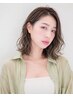 【Juicy☆今旬♪】 デザインカット + コスメパーマ ¥10450⇒¥8780