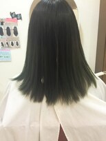 ベリテツー 京成大久保(verite2)&nbsp;カラー☆マニパニグリーン［京成大久保/髪質改善/ヘッドスパ］