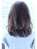 黒髪/クラゲヘアー/オリーブグレー/小顔/ココアベージュ