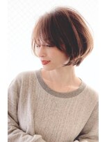 レウナ 外苑前(Reuna)&nbsp;30代40代人気 お手入れ簡単丸みが可愛いショートボブ