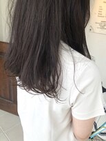 フランジェッタヘアー(Frangetta hair) 初夏の透け透けグレージュ