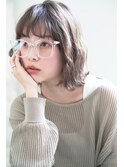 《joemi 新宿》くしゅっと毛先パーマの外ハネボブ 近江