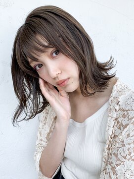 アイティー バイ アルバム 浦和店(IT by ALBUM) ゆるウェーブガーリー_ボブルフクールショート_37847