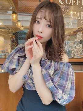 ルービック 枚方(Rubik's) エアリー外ハネ＿色っぽふんわりミディ